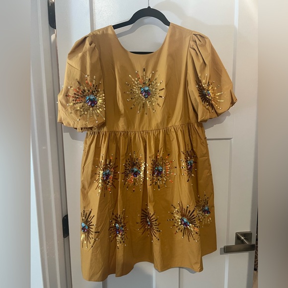 NWOT QUEEN OF SPARKLES Sunshine Dress - Picture 2 of 12